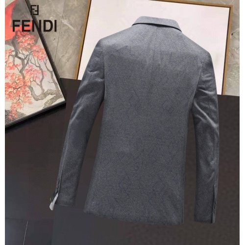Replica Fendi Jackets Long Sleeved For Men #923071 $68.00 USD for Wholesale