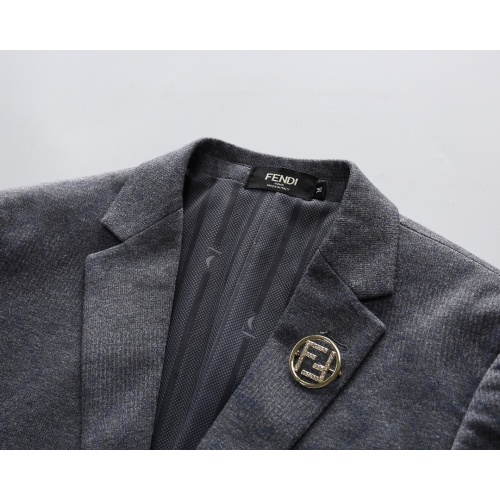 Replica Fendi Jackets Long Sleeved For Men #923071 $68.00 USD for Wholesale