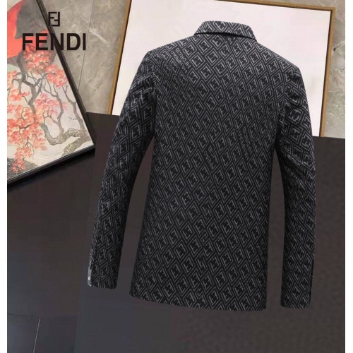 Replica Fendi Jackets Long Sleeved For Men #923076 $68.00 USD for Wholesale