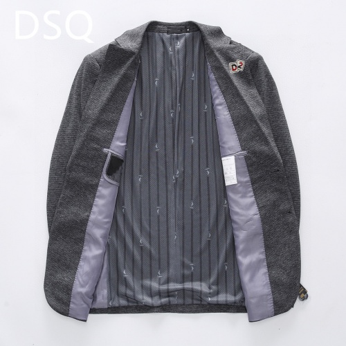 Replica Dsquared Jackets Long Sleeved For Men #923077 $68.00 USD for Wholesale