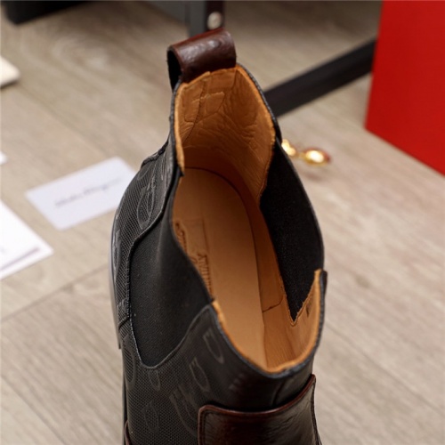 Replica Salvatore Ferragamo Boots For Men #923512 $98.00 USD for Wholesale