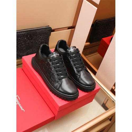 Salvatore Ferragamo Leather Shoes For Men #923583 $82.00 USD, Wholesale Replica Salvatore Ferragamo Leather Shoes