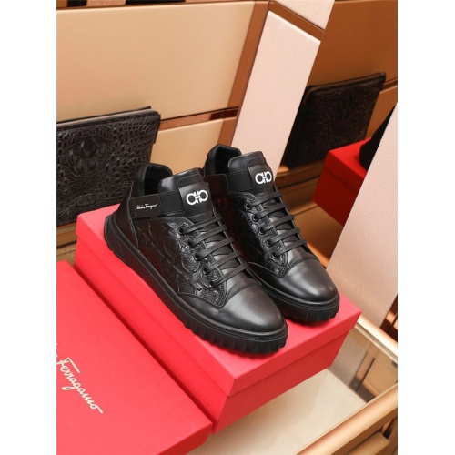 Salvatore Ferragamo Casual Shoes For Men #923585 $85.00 USD, Wholesale Replica Salvatore Ferragamo Leather Shoes