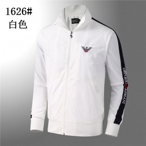 Armani Jackets Long Sleeved For Men #923695 $40.00 USD, Wholesale Replica Armani Jackets