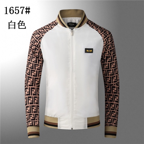 Fendi Jackets Long Sleeved For Men #923701 $40.00 USD, Wholesale Replica Fendi Jackets