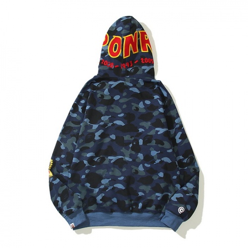 Replica Bape Hoodies Long Sleeved For Men #923710 $48.00 USD for Wholesale