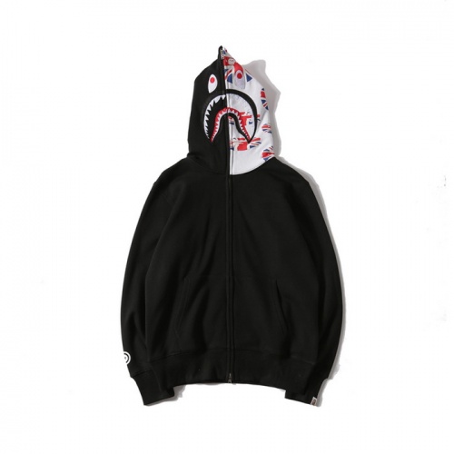 Replica Bape Hoodies Long Sleeved For Men #923722 $48.00 USD for Wholesale