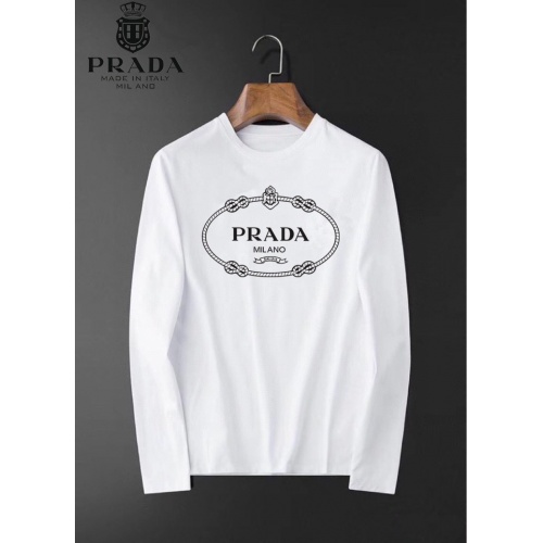Prada T-Shirts Long Sleeved For Men #923755