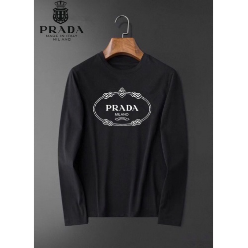 Prada T-Shirts Long Sleeved For Men #923756