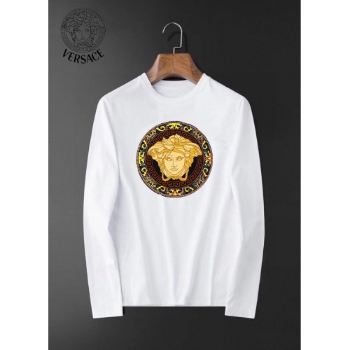 Versace T-Shirts Long Sleeved For Men #923796 $35.00 USD, Wholesale Replica Versace T-Shirts