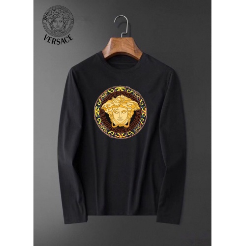 Versace T-Shirts Long Sleeved For Men #923797 $35.00 USD, Wholesale Replica Versace T-Shirts