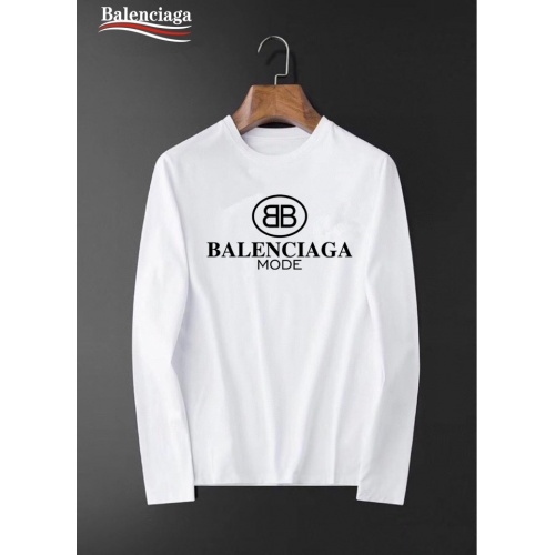 Balenciaga T-Shirts Long Sleeved For Men #923810 $35.00 USD, Wholesale Replica Balenciaga T-Shirts