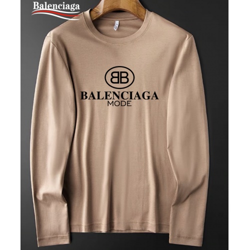 Balenciaga T-Shirts Long Sleeved For Men #923812