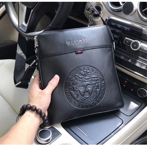 Replica Versace AAA Man Messenger Bags #923854 $85.00 USD for Wholesale