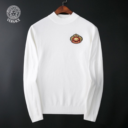 Versace Sweaters Long Sleeved For Men #923892 $42.00 USD, Wholesale Replica Versace Sweaters