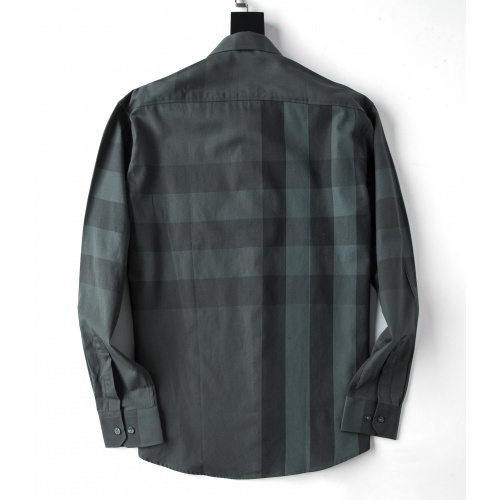 Replica Burberry Shirts Long Sleeved For Men #923917 $36.00 USD for Wholesale