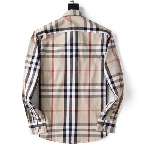 Replica Burberry Shirts Long Sleeved For Men #923935 $36.00 USD for Wholesale