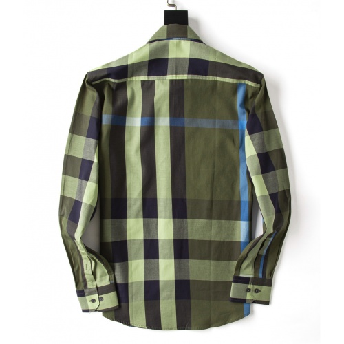 Replica Burberry Shirts Long Sleeved For Men #923937 $36.00 USD for Wholesale