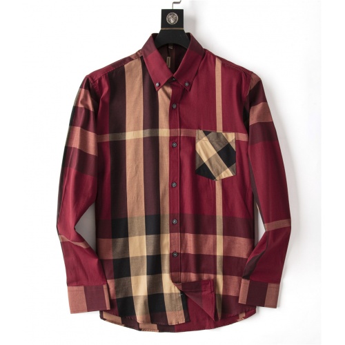 Burberry Shirts Long Sleeved For Men #923938