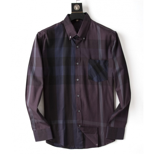 Burberry Shirts Long Sleeved For Men #923940