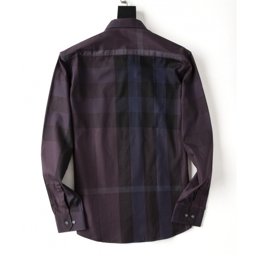 Replica Burberry Shirts Long Sleeved For Men #923940 $36.00 USD for Wholesale
