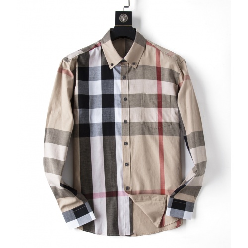 Burberry Shirts Long Sleeved For Men #923942