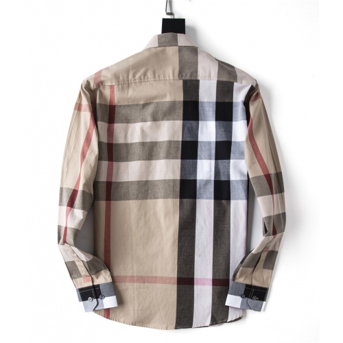 Replica Burberry Shirts Long Sleeved For Men #923942 $36.00 USD for Wholesale