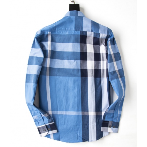 Replica Burberry Shirts Long Sleeved For Men #923948 $34.00 USD for Wholesale