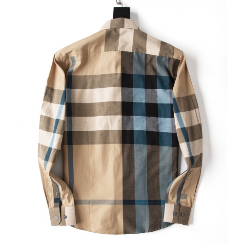 Replica Burberry Shirts Long Sleeved For Men #923954 $34.00 USD for Wholesale