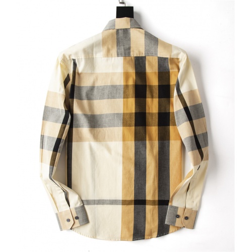 Replica Burberry Shirts Long Sleeved For Men #923955 $34.00 USD for Wholesale