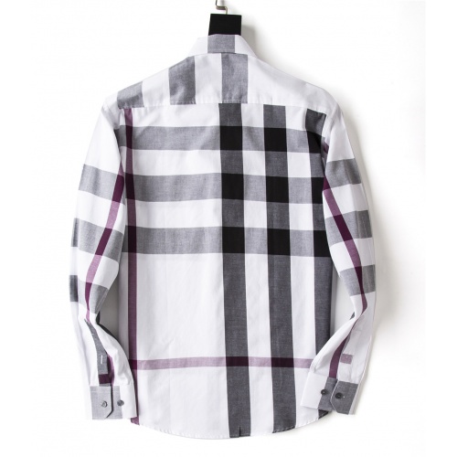Replica Burberry Shirts Long Sleeved For Men #923956 $34.00 USD for Wholesale