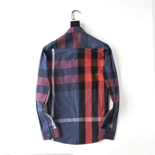 Replica Burberry Shirts Long Sleeved For Men #923960 $34.00 USD for Wholesale
