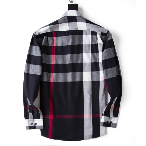 Replica Burberry Shirts Long Sleeved For Men #923963 $34.00 USD for Wholesale