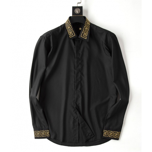 Versace Shirts Long Sleeved For Men #923972
