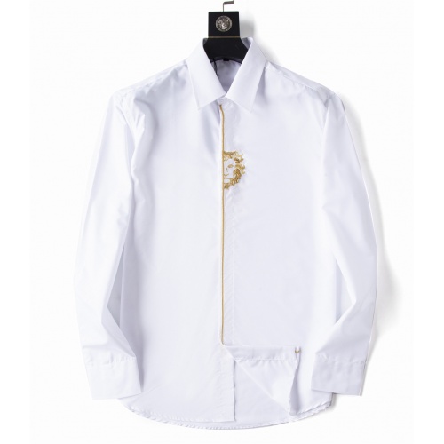 Versace Shirts Long Sleeved For Men #923975 $38.00 USD, Wholesale Replica Versace Shirts