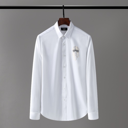 Fendi Shirts Long Sleeved For Men #923999 $38.00 USD, Wholesale Replica Fendi Shirts