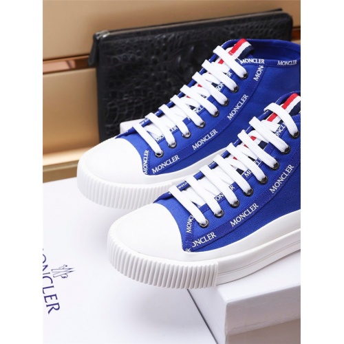 Replica Moncler High Tops Shoes For Men #924087 $85.00 USD for Wholesale