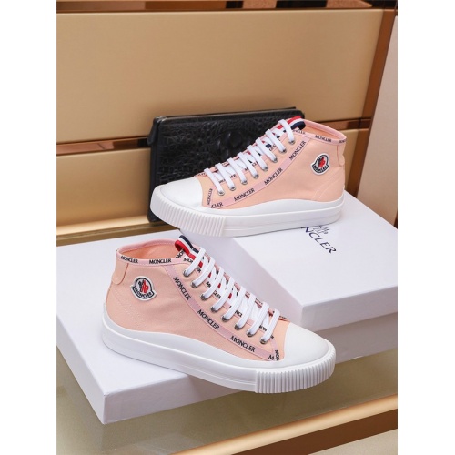Replica Moncler High Tops Shoes For Men #924088 $85.00 USD for Wholesale