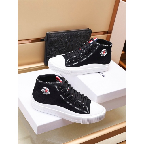 Replica Moncler High Tops Shoes For Men #924090 $85.00 USD for Wholesale