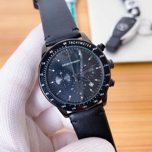 Armani Watches For Men #924095 $35.00 USD, Wholesale Replica Armani Watches