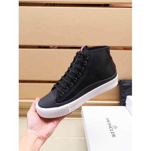 Replica Moncler High Tops Shoes For Men #924097 $88.00 USD for Wholesale