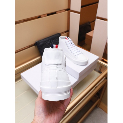 Replica Moncler High Tops Shoes For Men #924098 $88.00 USD for Wholesale
