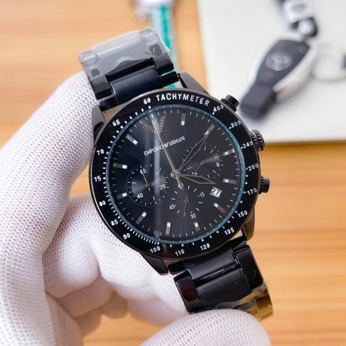 Armani Watches For Men #924109 $40.00 USD, Wholesale Replica Armani Watches