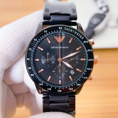 Replica Armani Watches For Men #924110 $40.00 USD for Wholesale