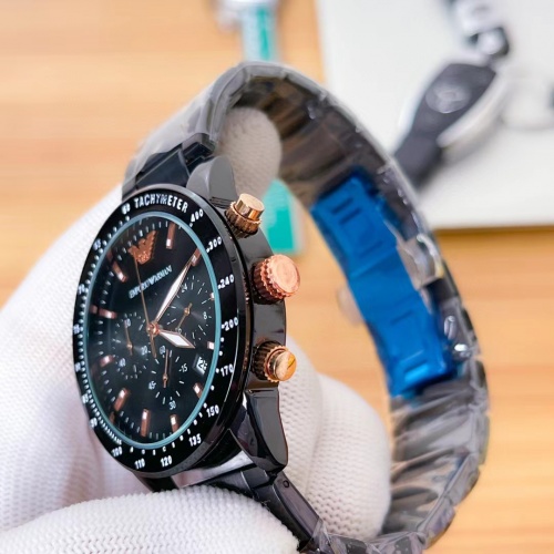 Replica Armani Watches For Men #924110 $40.00 USD for Wholesale