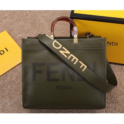 Fendi AAA Quality Tote-Handbags For Women #924275 $98.00 USD, Wholesale Replica Fendi AAA Quality Handbags