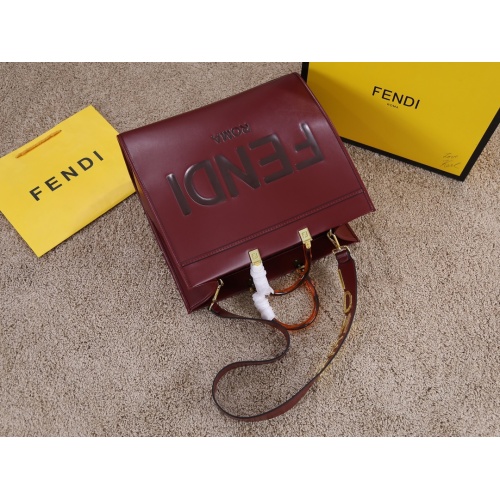 Replica Fendi AAA Quality Tote-Handbags For Women #924277 $98.00 USD for Wholesale