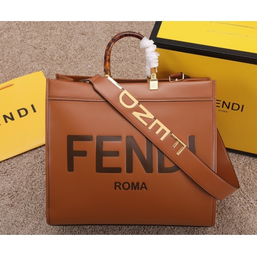 Fendi AAA Quality Tote-Handbags For Women #924278 $98.00 USD, Wholesale Replica Fendi AAA Quality Handbags