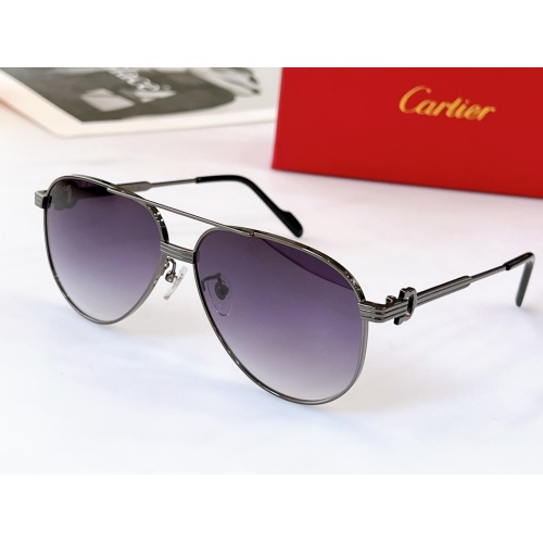 Cartier AAA Quality Sunglassess #924373 $64.00 USD, Wholesale Replica Cartier AAA Quality Sunglassess