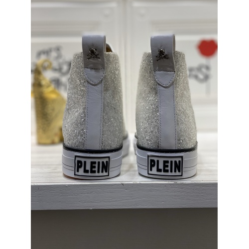 Replica Philipp Plein PP High Tops Shoes For Men #924375 $108.00 USD for Wholesale